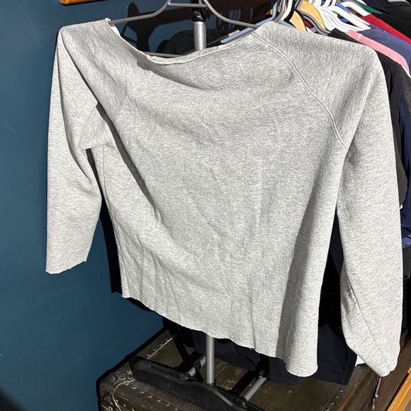 Champion Heather Gray Raglan Sleeve Top - Picture 5 of 5